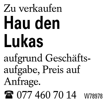 Hau den Lukas