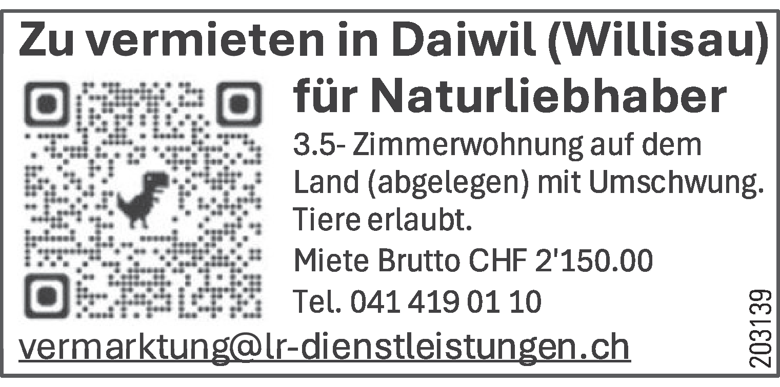Daiwil 3.5 Zimmerwhg Naturlieb