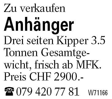 Anhänger