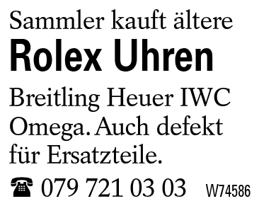 Rolex Uhren