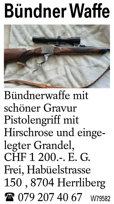 Bündner Waffe