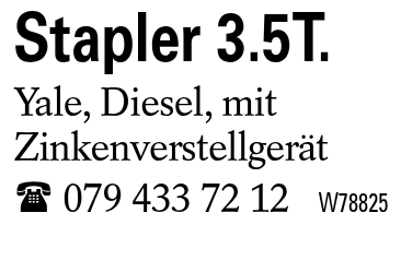 Stapler 3.5T.
