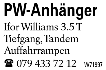 PW-Anhänger