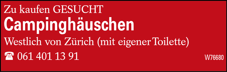 Campinghäuschen