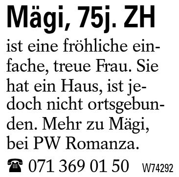 Mägi, 75j. ZH