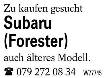 Subaru (Forester)