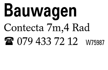 Bauwagen