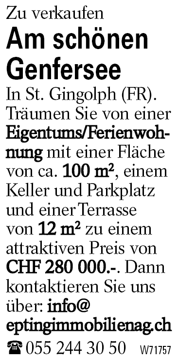 Am schönen Genfersee