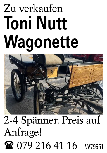 Toni Nutt Wagonette