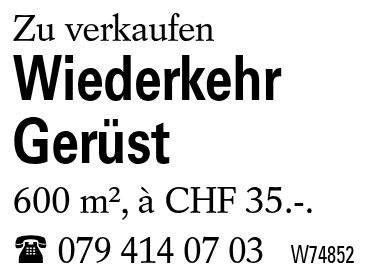 Wiederkehr Gerüst