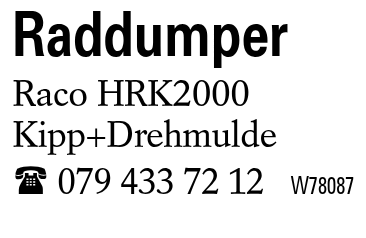 Raddumper