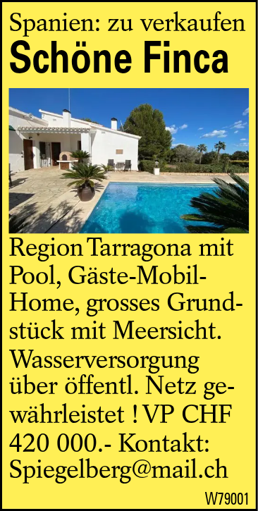 Schöne Finca