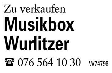 Musikbox Wurlitzer