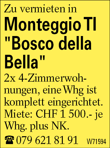 Monteggio TI "Bosco della Bella"