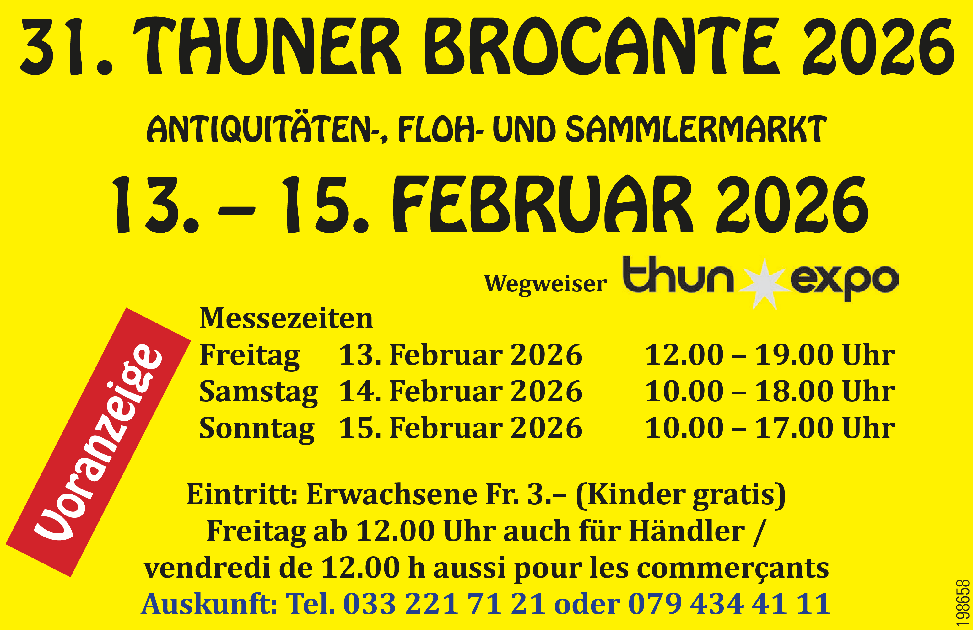 31. Thuner Brocante 2026