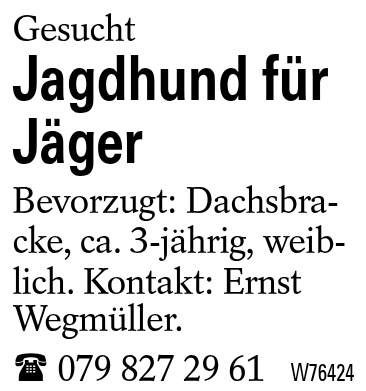 Jagdhund für Jäger