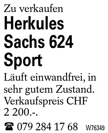 Herkules Sachs 624 Sport