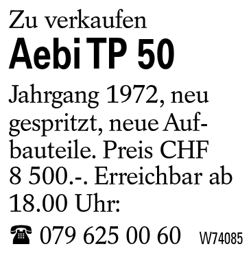Aebi TP 50