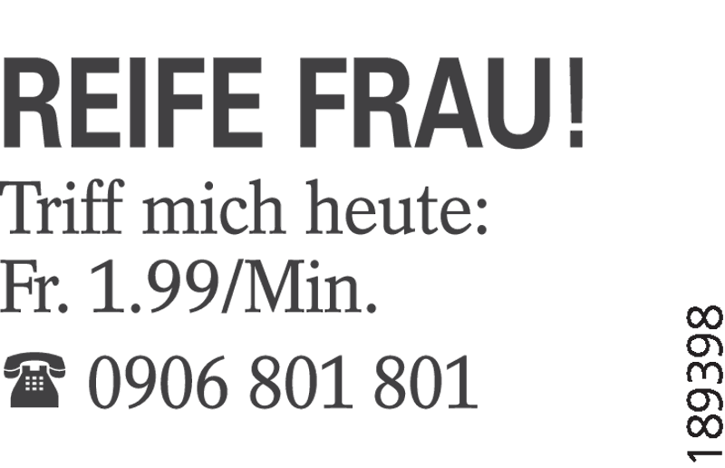 REIFE FRAU!