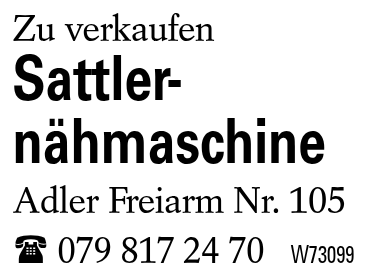 Sattler-nähmaschine