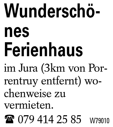Wunderschönes Ferienhaus