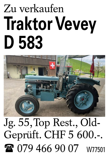 Traktor Vevey D 583