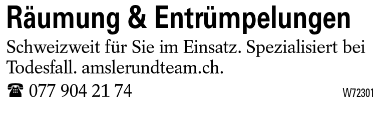 Räumung & Entrümpelungen