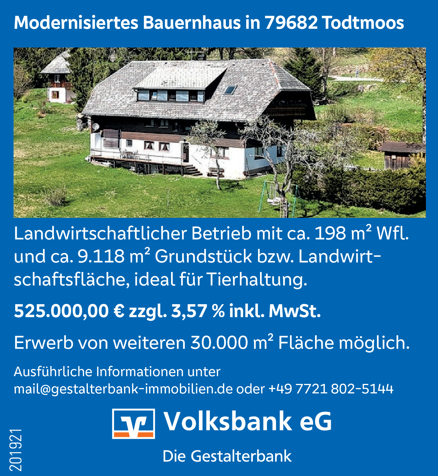 Todtmoos Bauernhaus