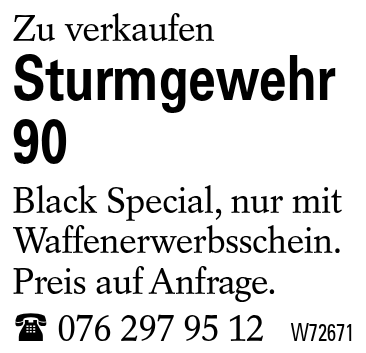 Sturmgewehr 90