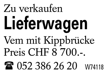 Lieferwagen