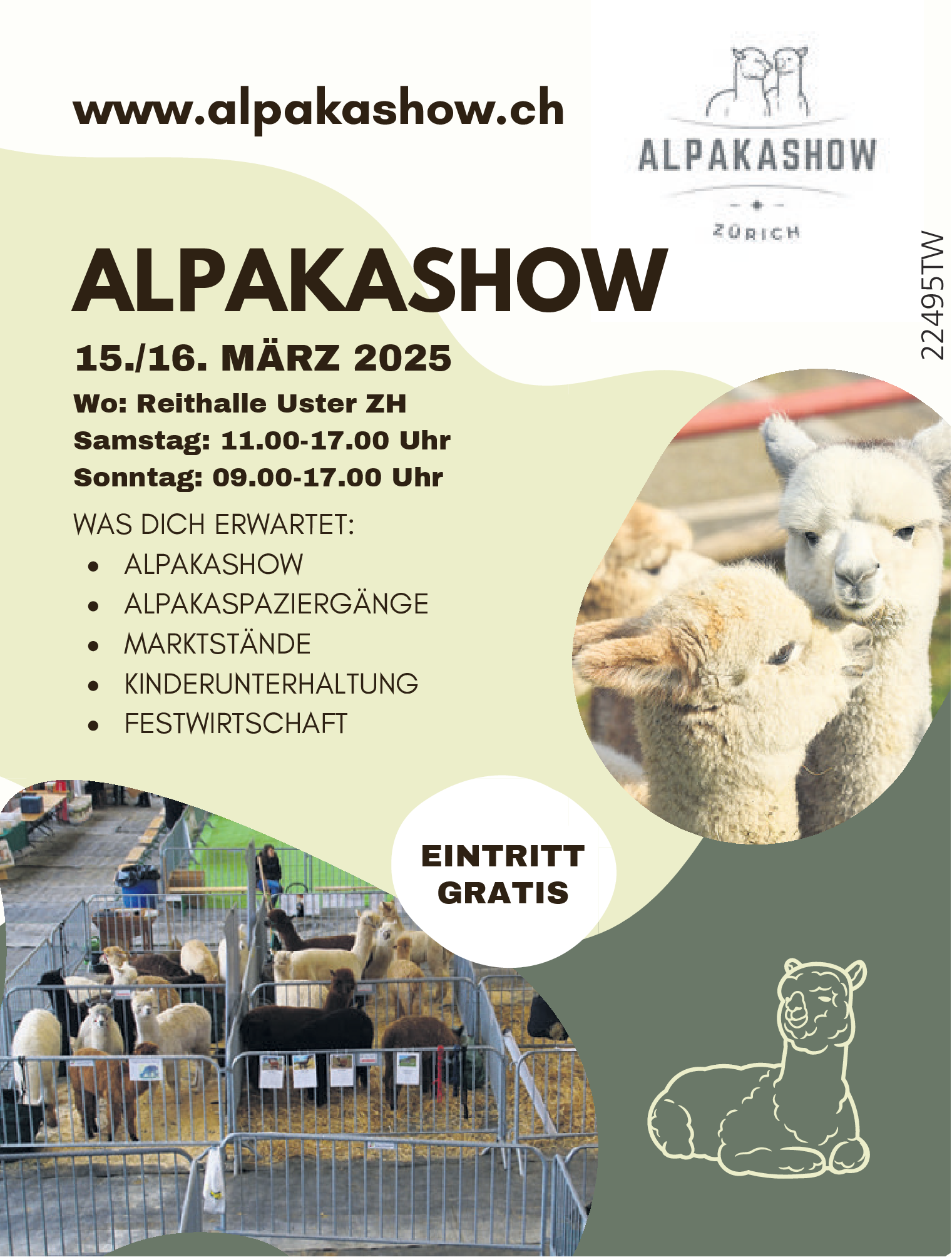 Alpakashow 15./16. März 2025