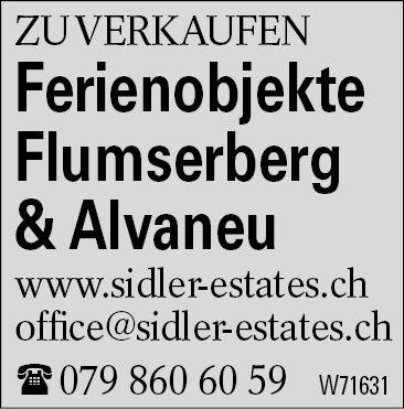 Ferienobjekte Flumserberg & Alvaneu