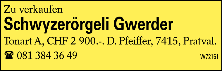 Schwyzerörgeli Gwerder