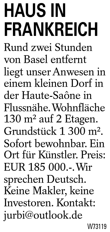 HAUS IN FRANKREICH