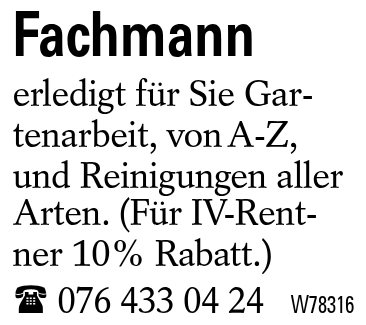 Fachmann