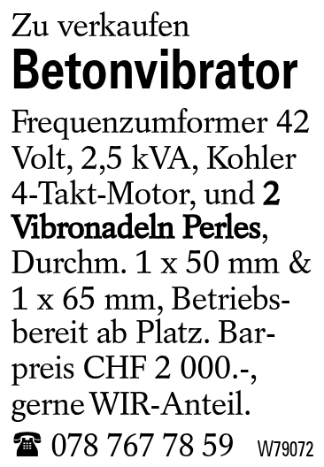 Betonvibrator