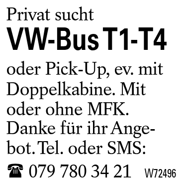 VW-Bus T1-T4