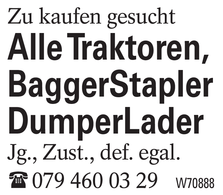 Alle Traktoren, BaggerStapler