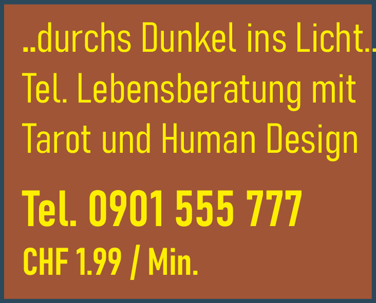 .... durchs Dunkel ins Licht..
