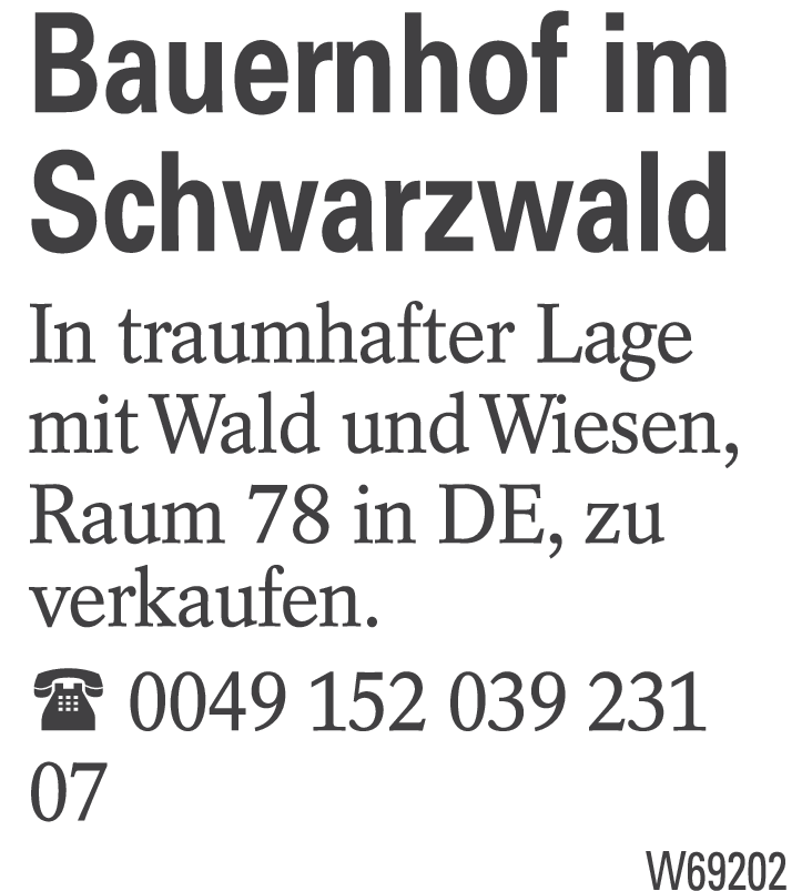 Bauernhof im Schwarzwald