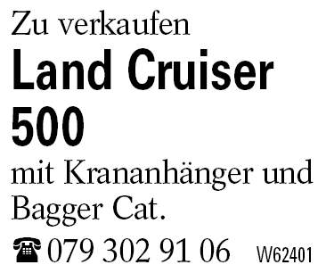 Land Cruiser 500