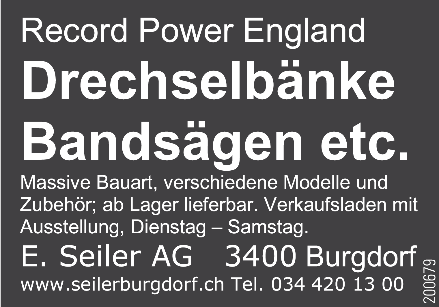 Drechselbänke, Bands. (Record)