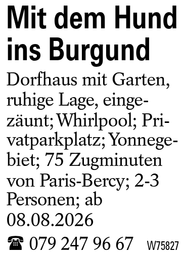 Mit dem Hund ins Burgund