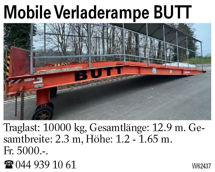 Mobile Verladerampe BUTT