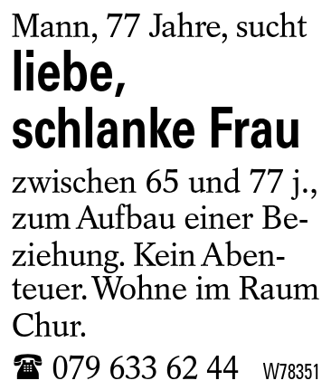 liebe, schlanke Frau
