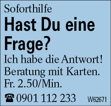 Hast Du eine Frage?