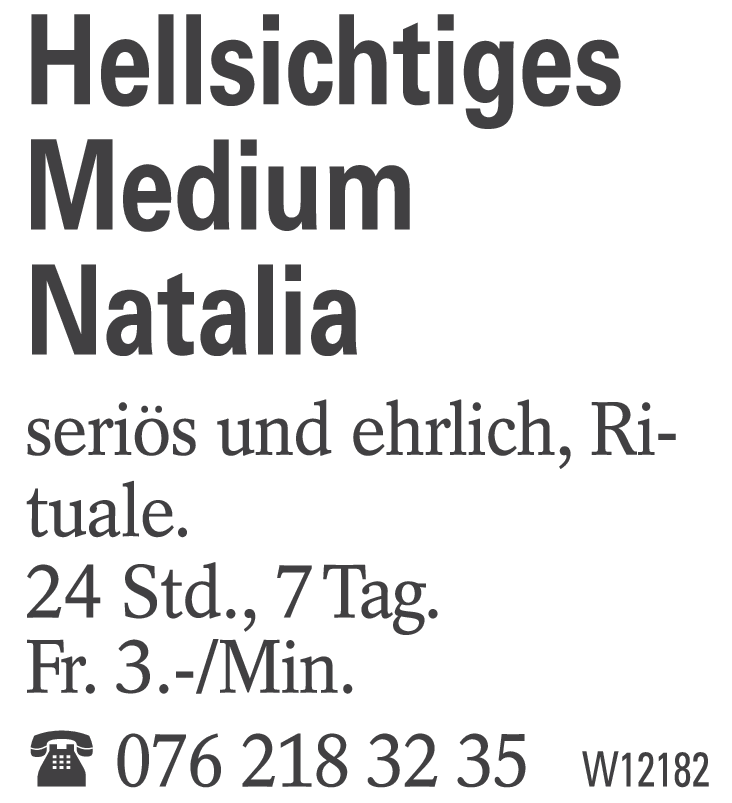 Hellsichtiges Medium