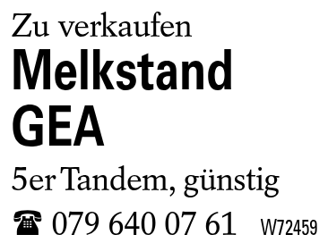 Melkstand GEA