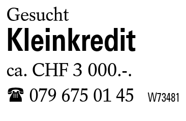 Kleinkredit