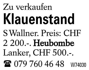 Klauenstand